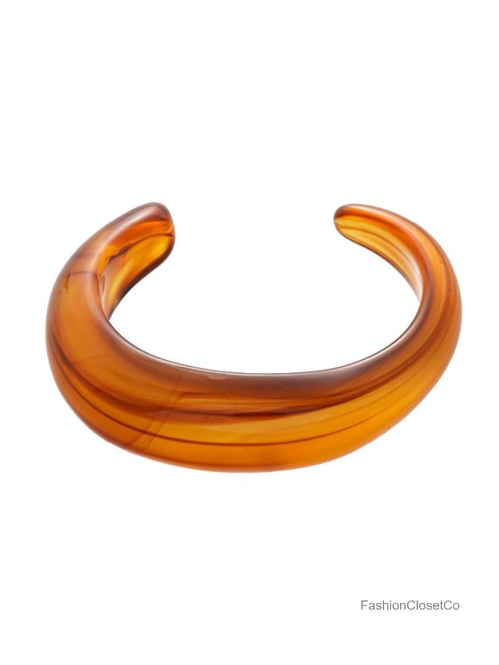 Chunky Resin Cuff Bracelet Geometric Irregular Jewelry Gift
